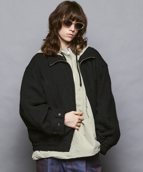 UNISEX》【Italian Dead Stock Fabric】Prime-Over Switching Stand
