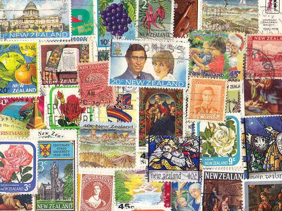 ニュージーランドの外国切手 [10枚入り]