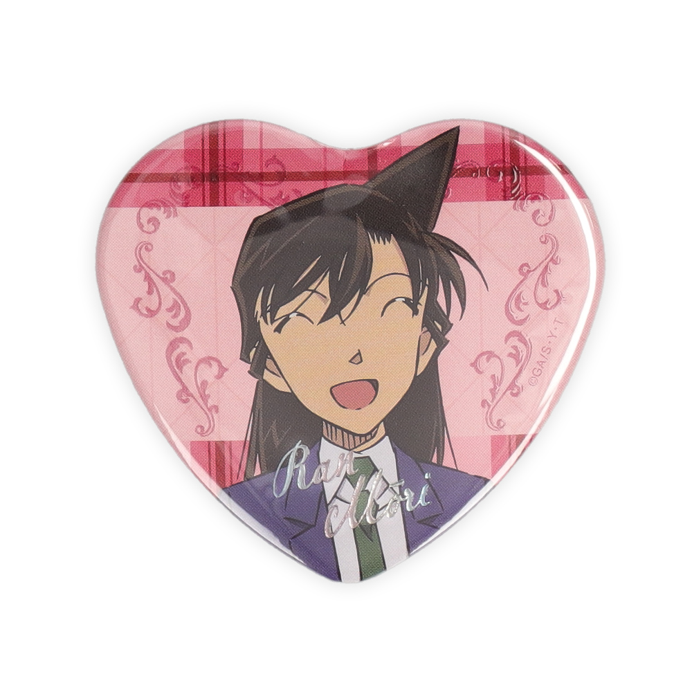 名探偵コナン 缶バッジ モノクローム ミニ 灰原哀 缶バッジ 灰原哀(ｱｰﾄ