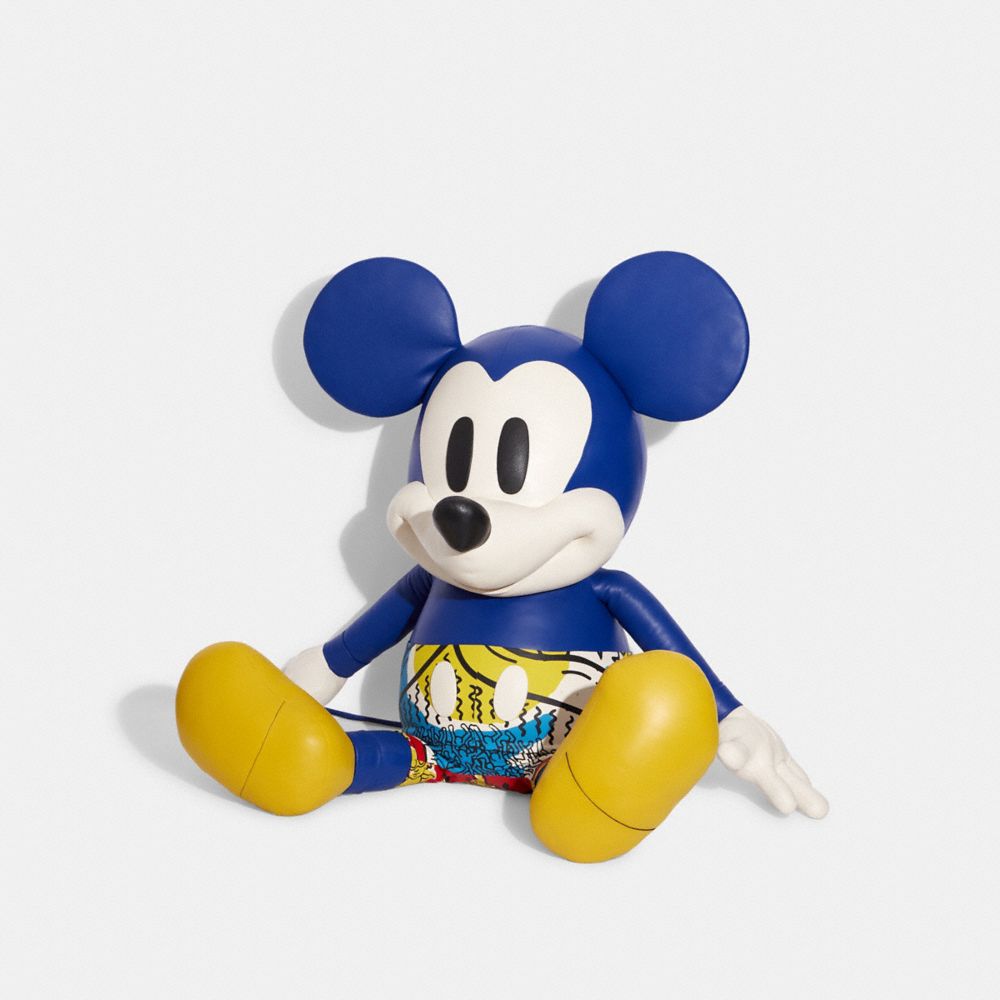 ディズニーコーチコラボミッキーマウス×キースヘリングドールC7118新品