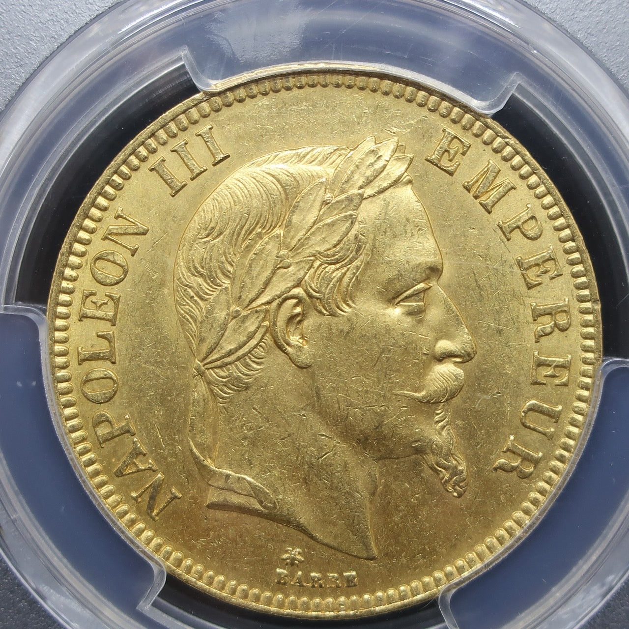 1869A フランス 100フラン金貨 ナポレオン3世 MS62 PCGS – CoinBlessing