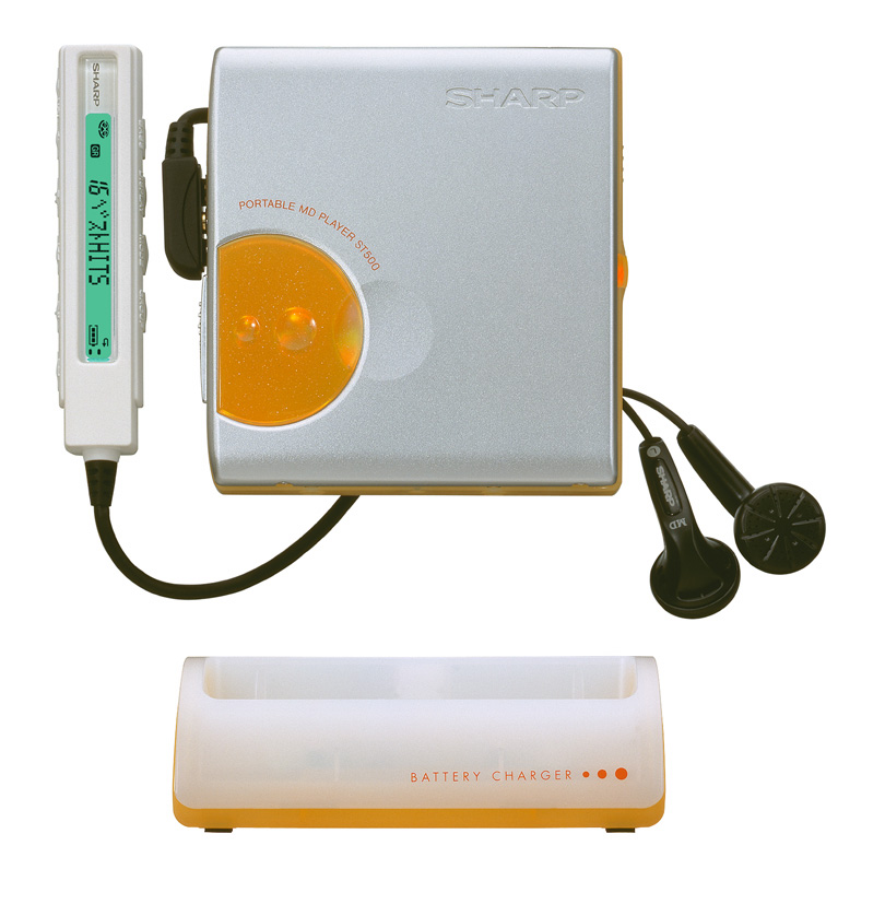 SHARP シャープ MD-ST500-P ピンク ポータブルMDプレーヤー 【公式通販】