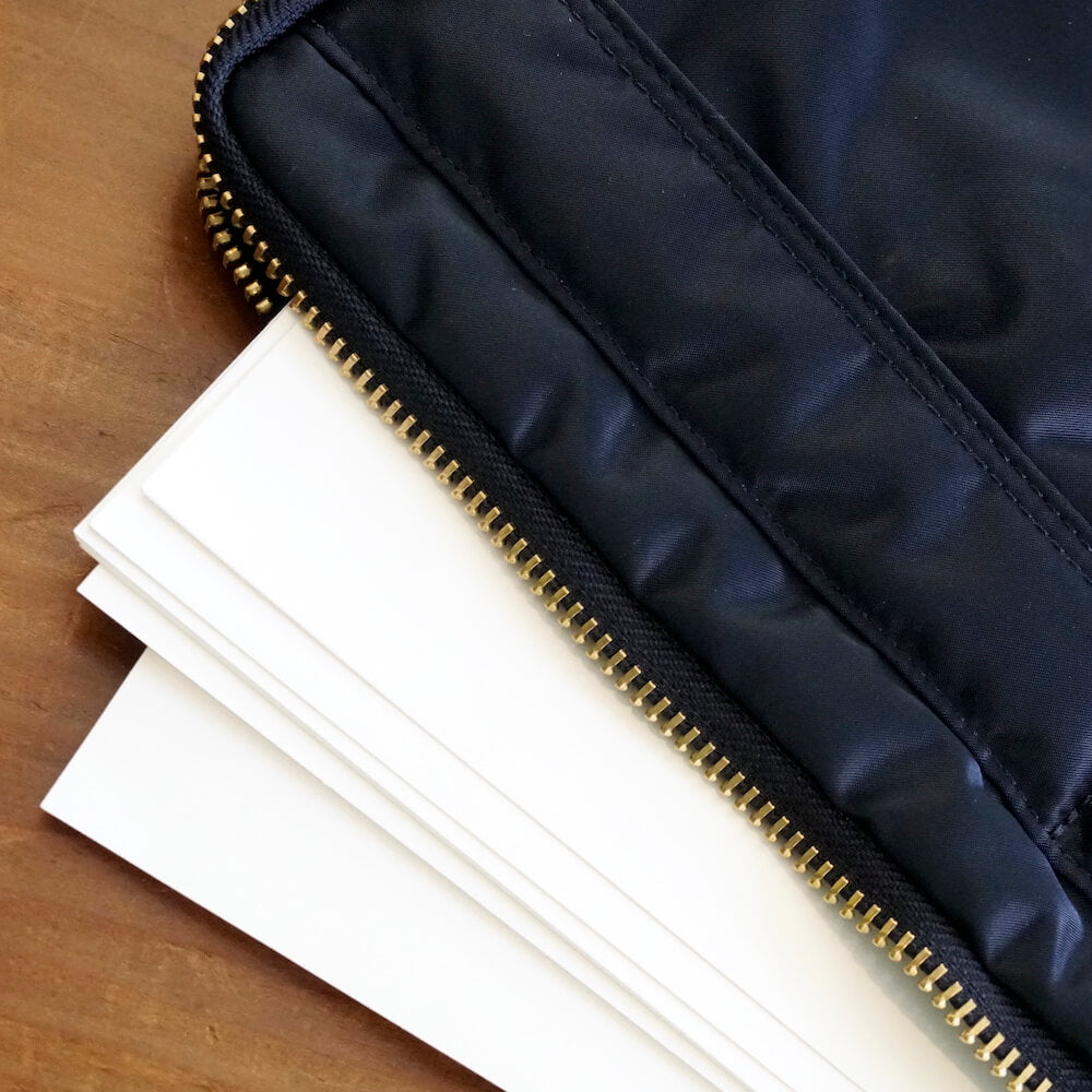 Porter Tanker Document Case – Cotton Sheep