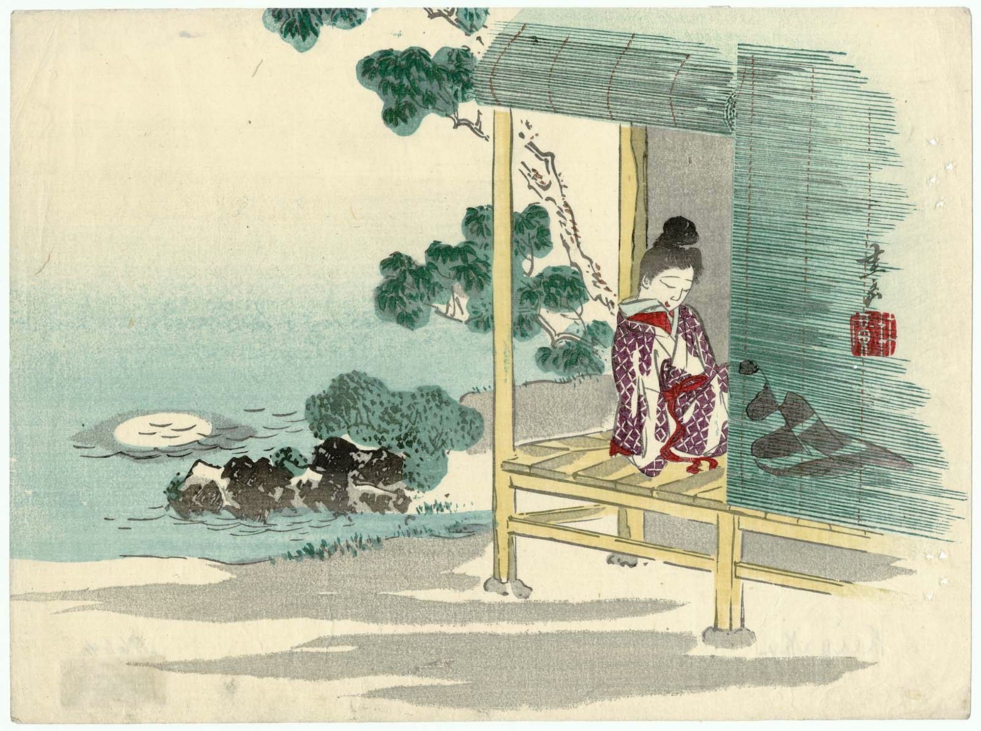 T KARASAWA やきもの散歩道 絵画 T KARASAWA やきもの散歩道 絵画 常滑