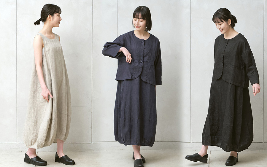 バルーンワンピース リネンオックス | OPノースリーブ | 【公式】D*g*y