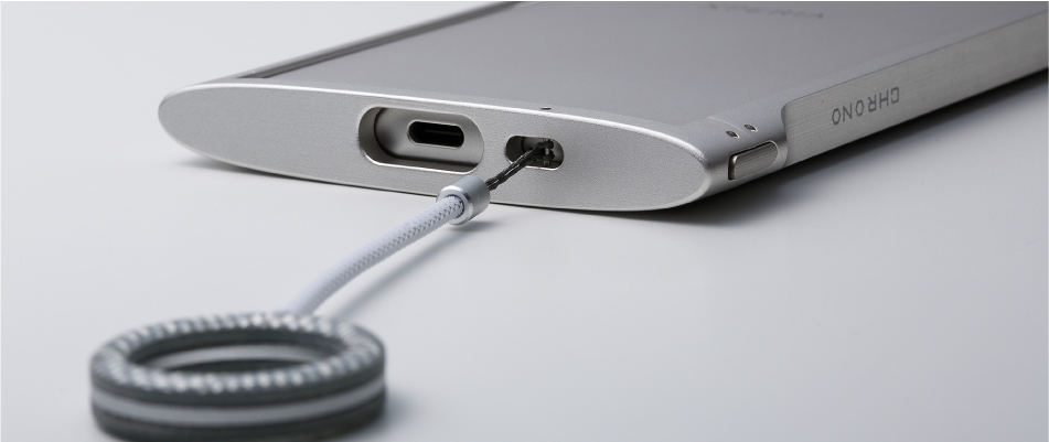 CLEAVE Aluminum Bumper Chrono for Xperia XZ1