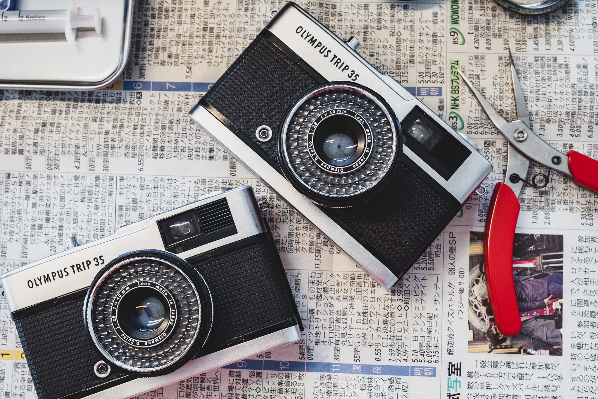 ⌘フィルム付き オーバーホール済み！ 作例あり！ OLYMPUS TRIP35