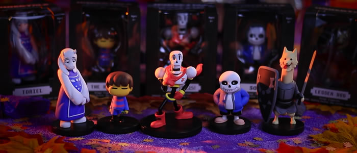 UNDERTALE アンダイン ちていのちっこいなかまたち フィギュア