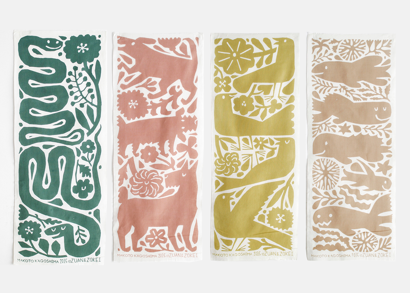 TENUGUI New Color : ZUAN&ZOKEI by Makoto Kagoshima | doinel / ドワネル