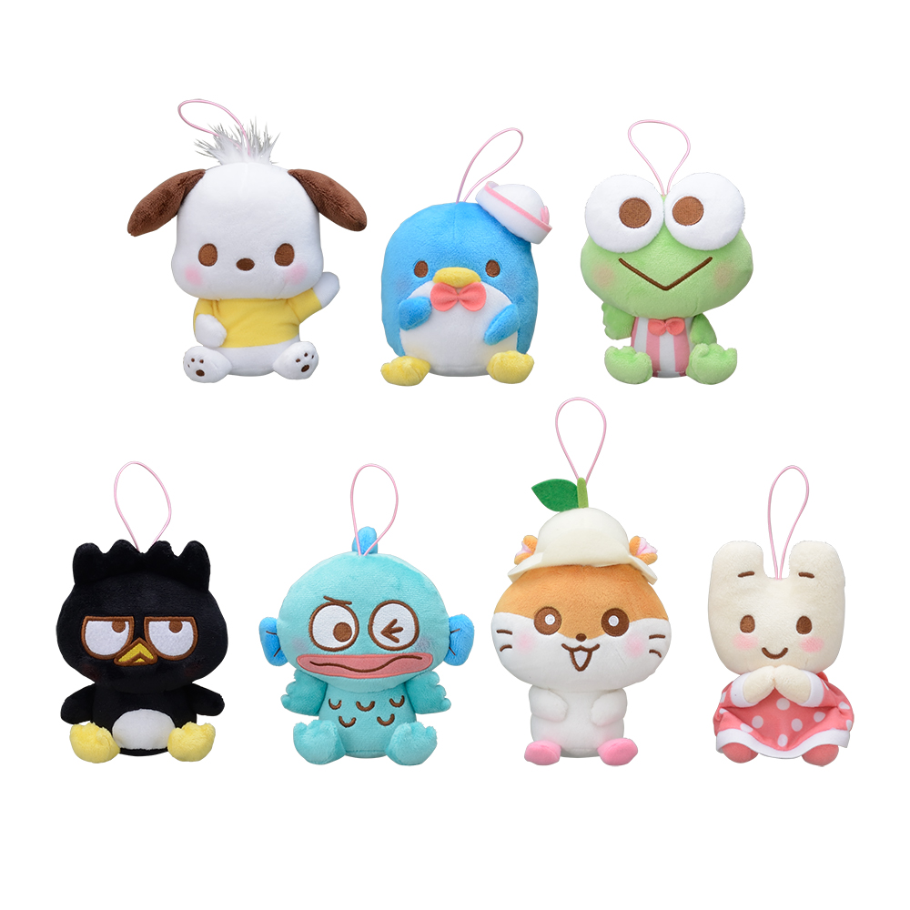 ゆるかわ Sanrio キャラクターズ 着ぐるみ ぬいぐるみ 7点 セット ゆる