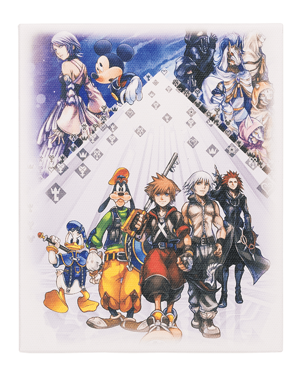 キングダムハーツ キャンバスボード ミッキー ソラ リク 【公式通販】