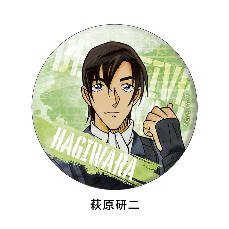 コナン 缶バッジ 降谷零 萩原研二 伊達航 レア 3点セット コナン 缶