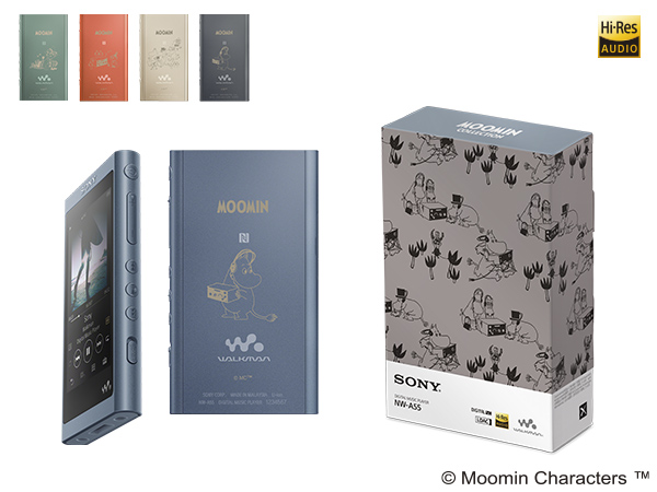 希少な未使用品 SONY NW-A55 ムーミンコラボデザイン ウォークマン