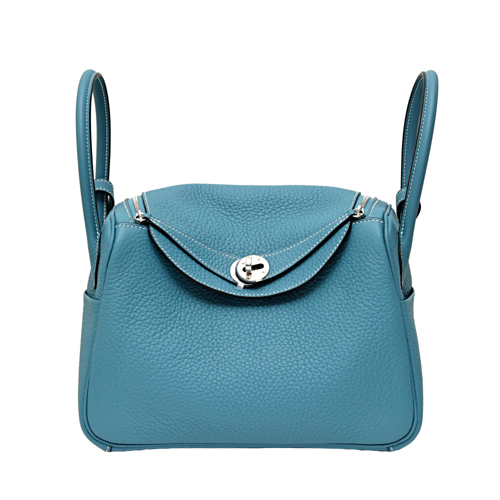 未使用] エルメス リンディ 26 トリヨンクレマンス ニューブルージーン