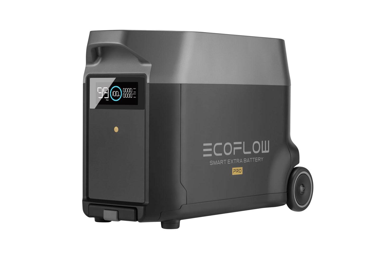 ポータブル電源(EcoFlow DELTA Pro 専用エクストラバッテリー)｜撮影