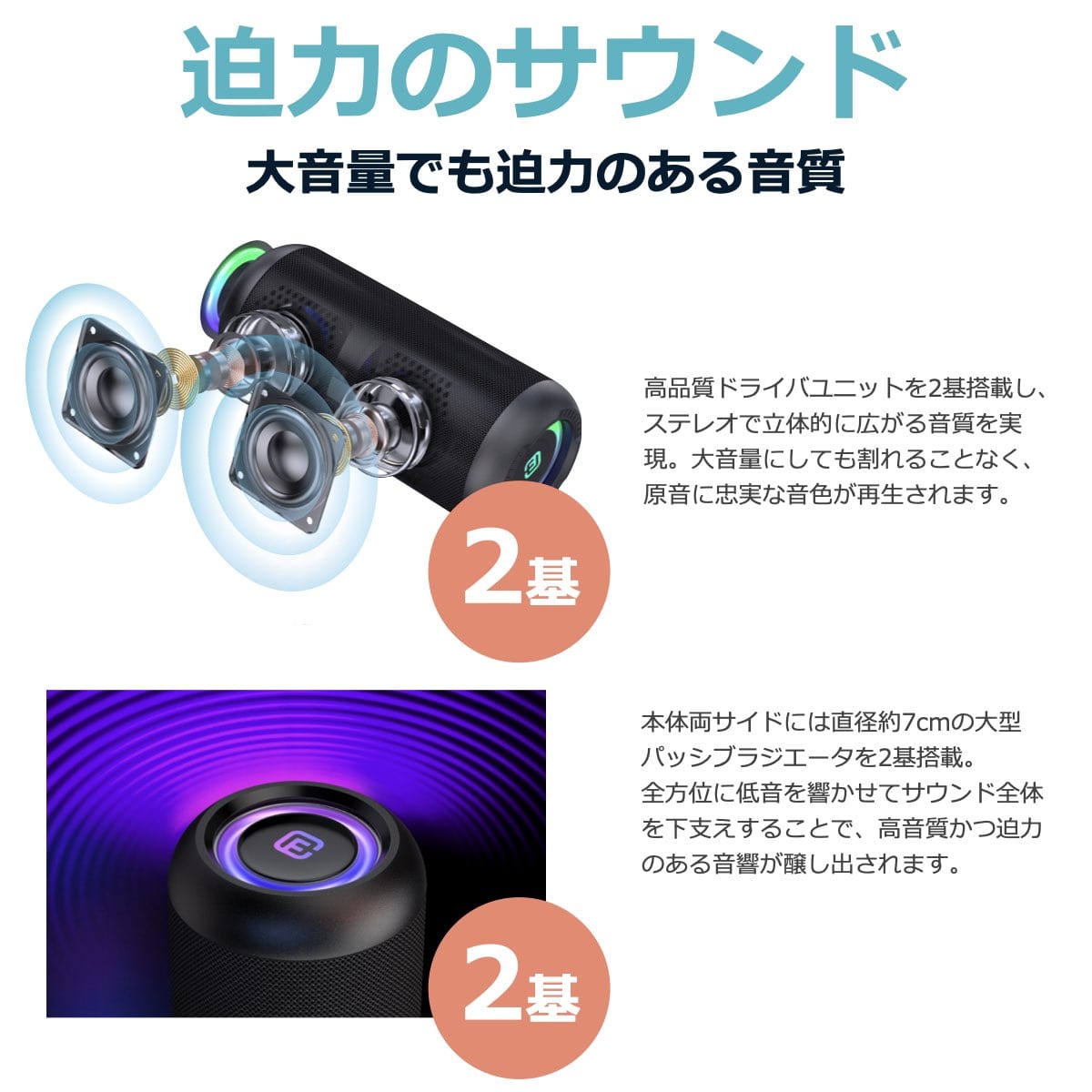 40s 高音質 Bluetoothスピーカー CW1L 訳あり アウトレット