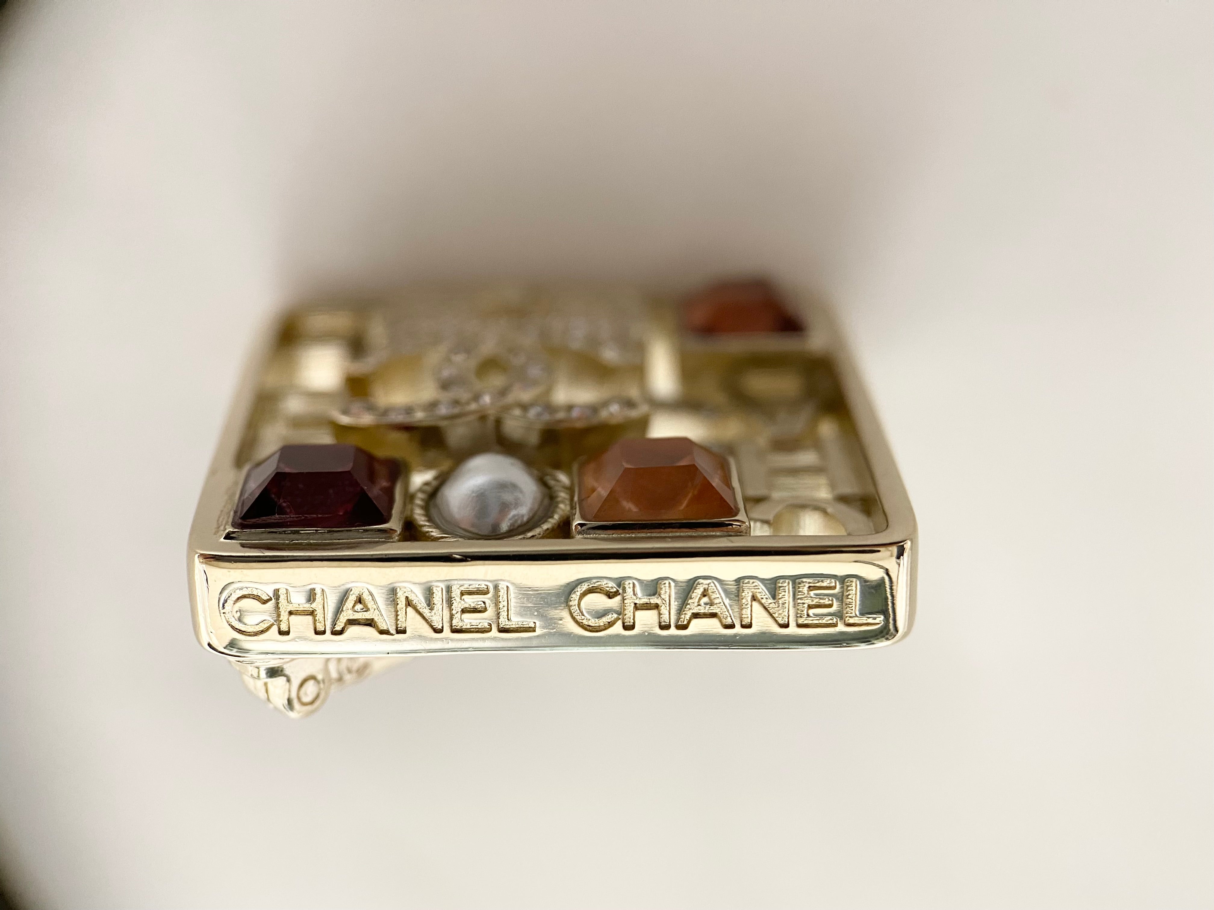 美品】CHANEL シャネル ブローチ 2023-2024 AW新作 マルチカラー