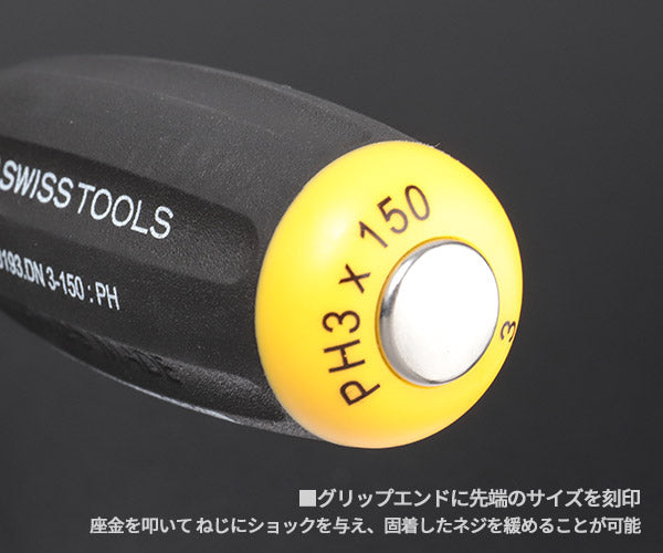 2月の特価品】日本正規品 PBスイスツールズ スイスグリップ貫通式