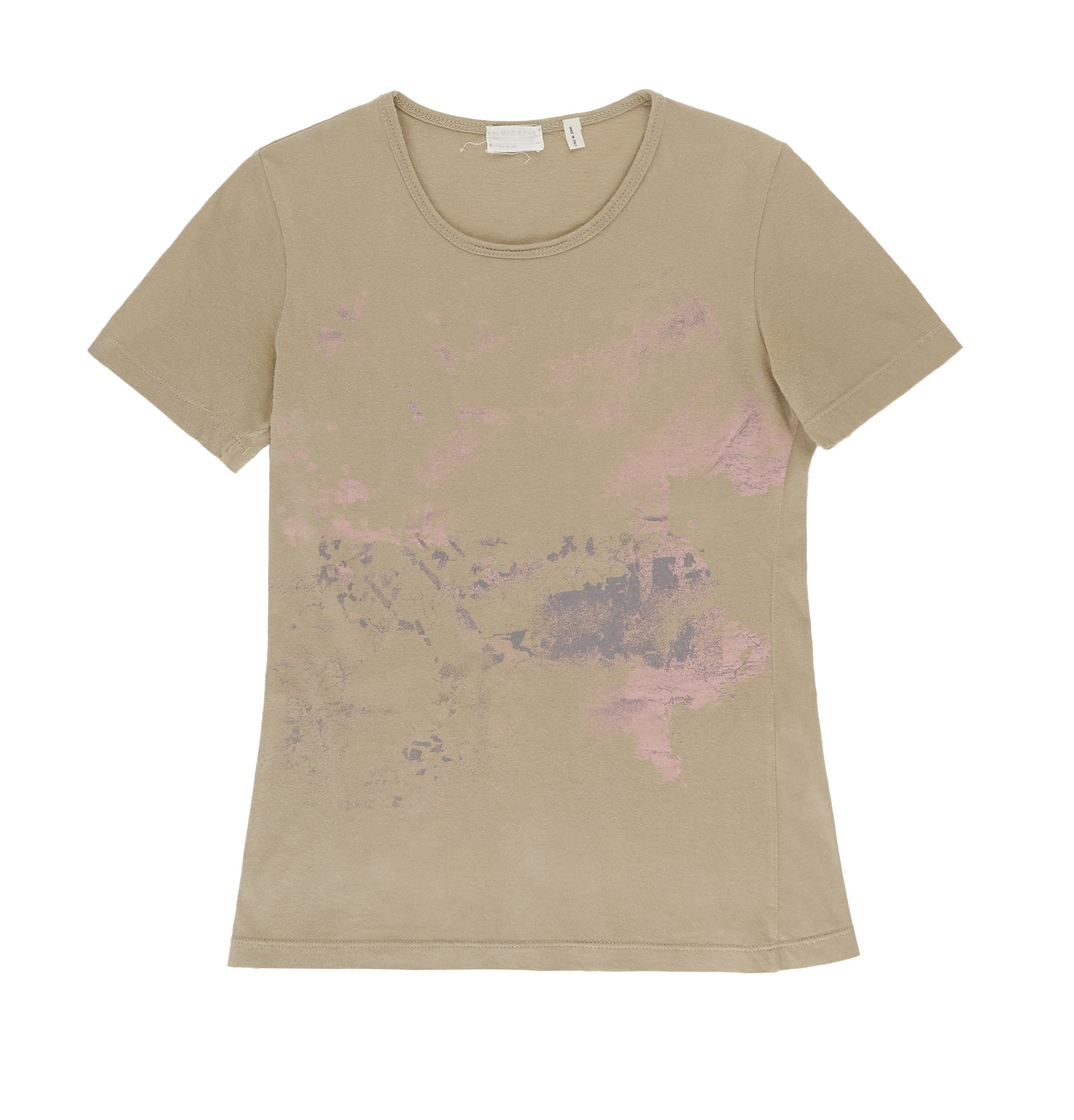 03ss helmut lang line tee archive 90s helmut lang cut out tee archive