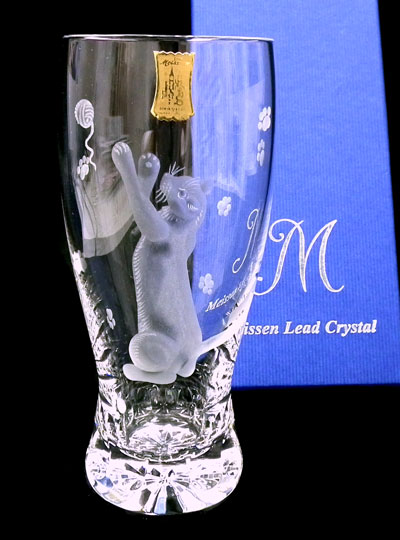 花瓶と置物 マイセン ボヘミアグラス ジブリ 干支 時計 花瓶 | ドイツ