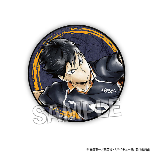ハイキュー 歓喜の鼓動 スクエア缶バッジ 影山飛雄 ハイキュー 歓喜の