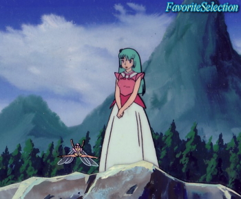 背景付セル画 聖戦士ダンバイン マーベル・フローズン 聖戦士