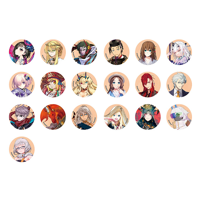 FGO フェス 霊基召喚缶バッジ セット リンボ 道満