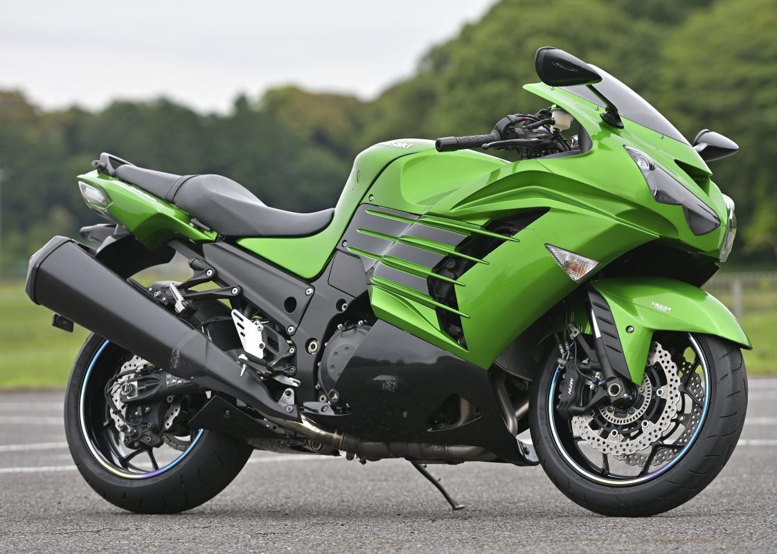 ZZR1400（Ninja ZX-14R欧州仕様）解説＆試乗インプレ】上品＆上質で