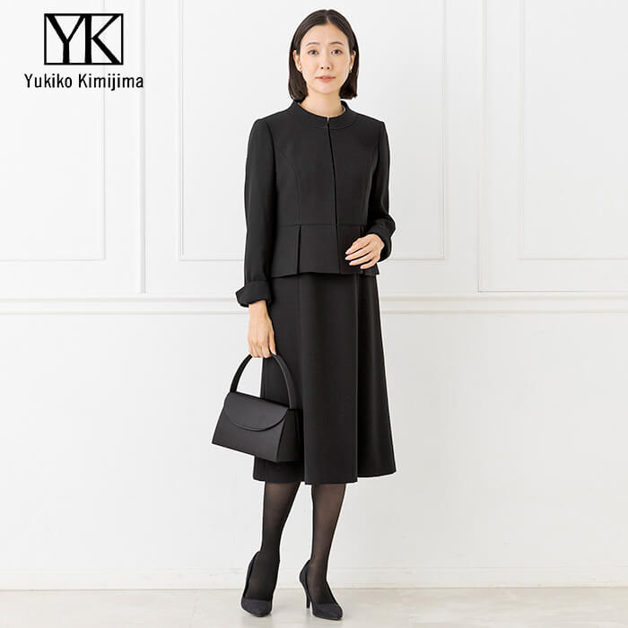 WEB限定｜洗えるアンサンブル 5号・ブラック｜東京ソワールオンライン