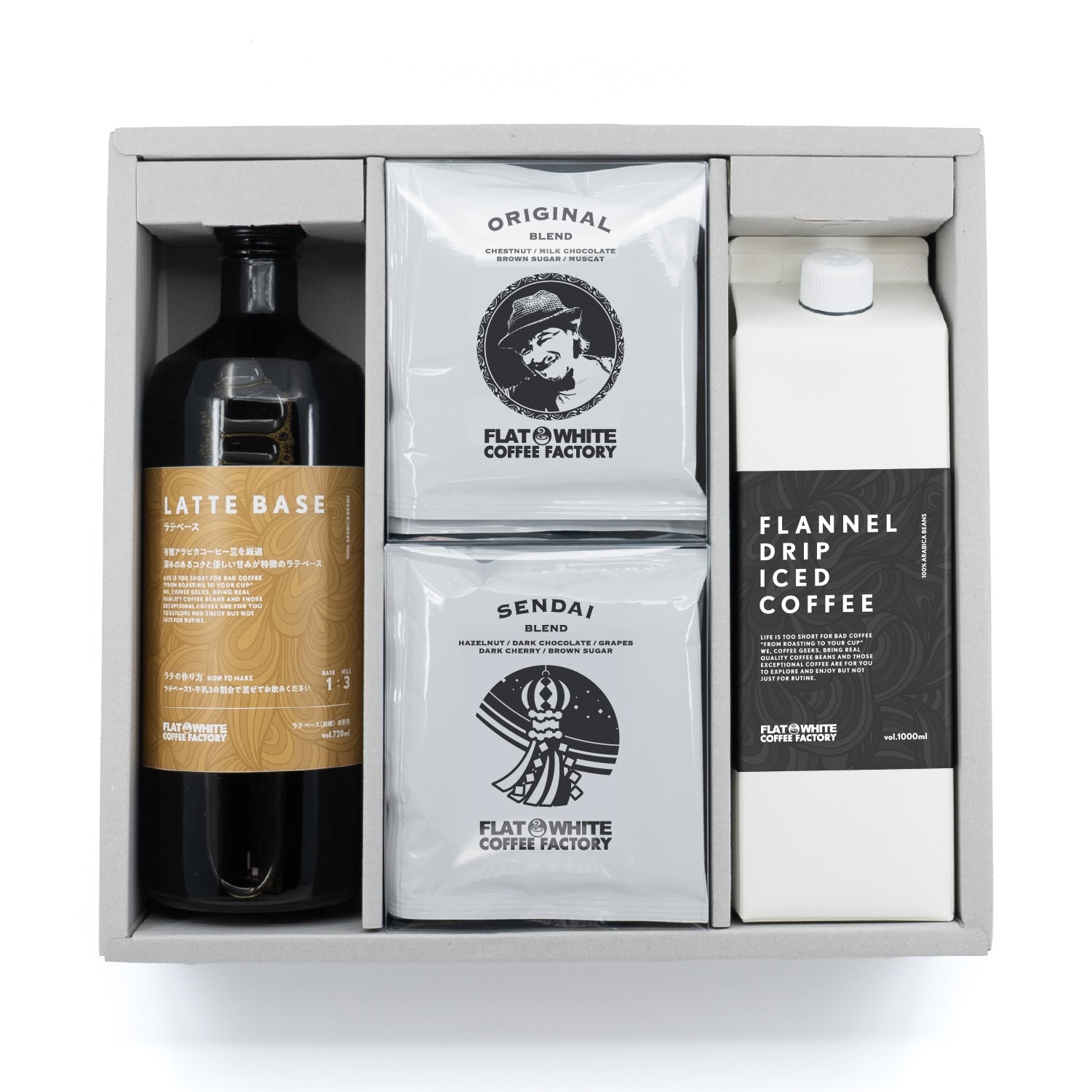 コーヒー豆おすすめ通販『コーヒー定番ギフトA』｜FLATWHITE COFFEE