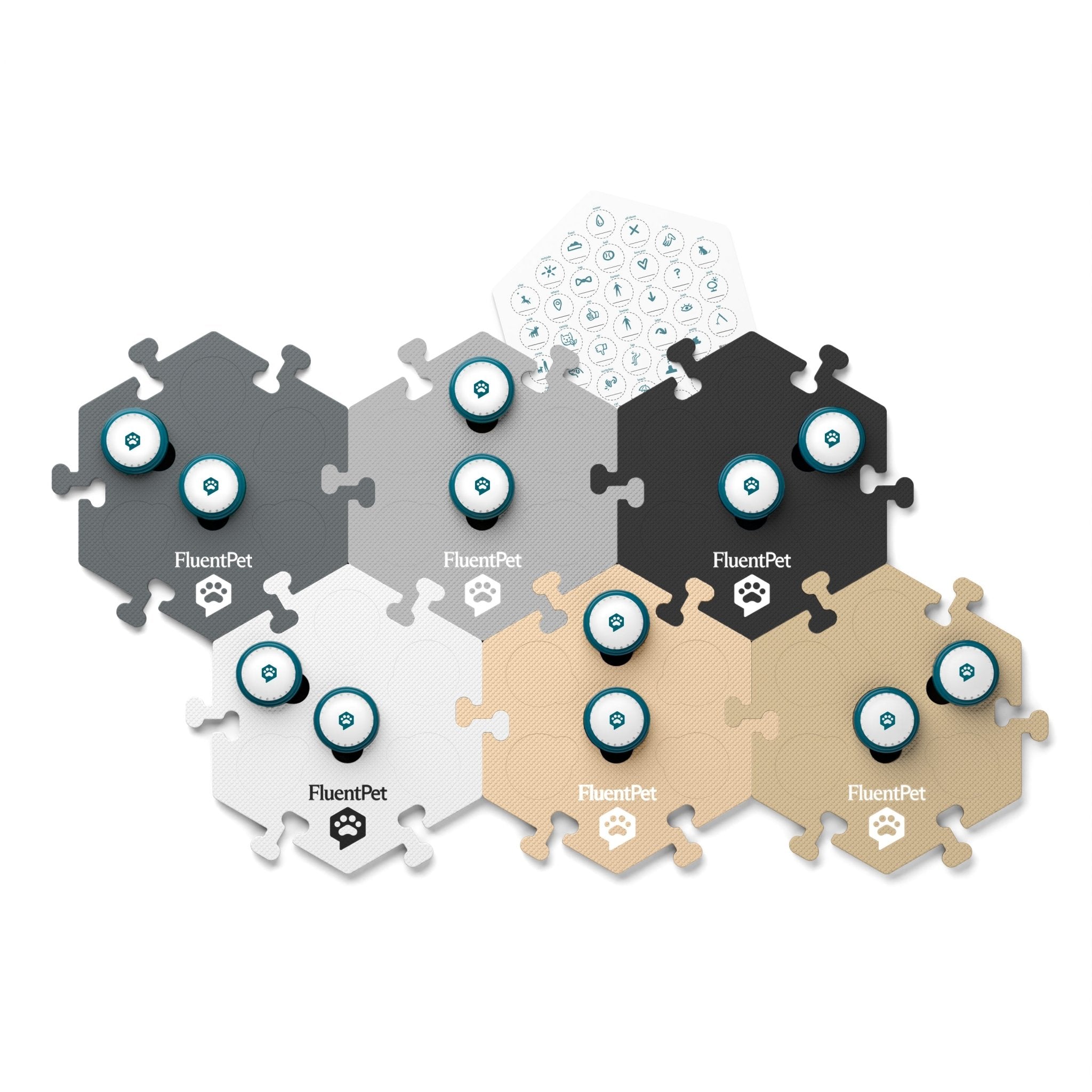 FluentPet Speak Up! | Loud Dog & Cat Talking Buttons for Beginners