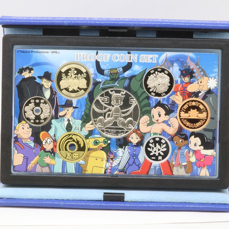 8*y様 鉄腕アトム誕生記念 プルーフ貨幣セット 出し 銀製メダル 35ミリ