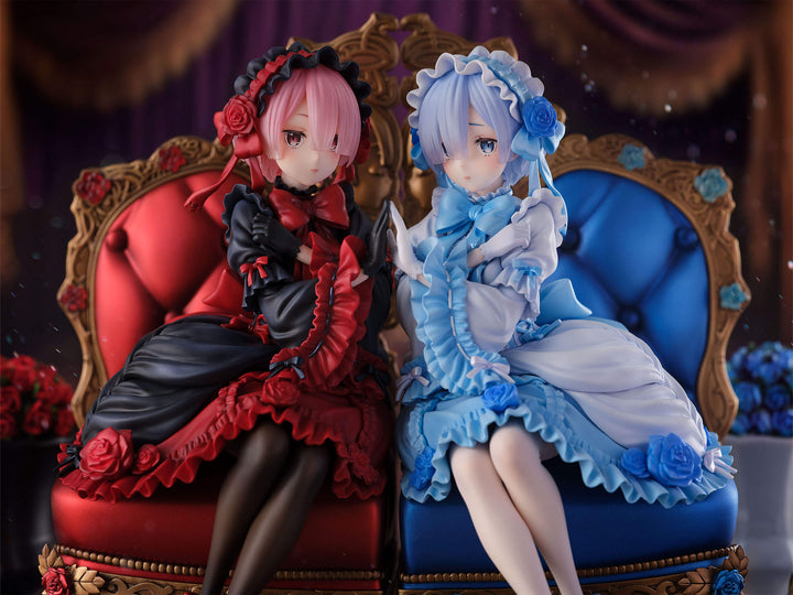 リゼロ ラム・レム メイドバニー 2体セット 1/4スケール 完成品