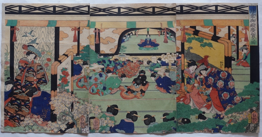 歌川芳艶のご紹介/芳艶の浮世絵,版画の販売、買取、ご処分は浮世絵版画