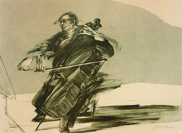 ワイズバッシュ：チェリスト6】 絵画 販売 買取 | 東京 自由が丘に