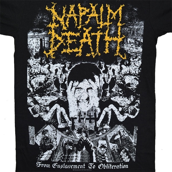 Napalm Death 赤 Tシャツ バーミンガム柄貴重 napalm death スウェット