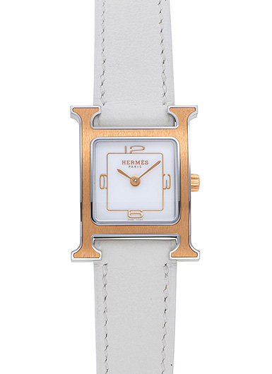エルメス Hウォッチ W053269WW00 ホワイト 新品 | かめ吉