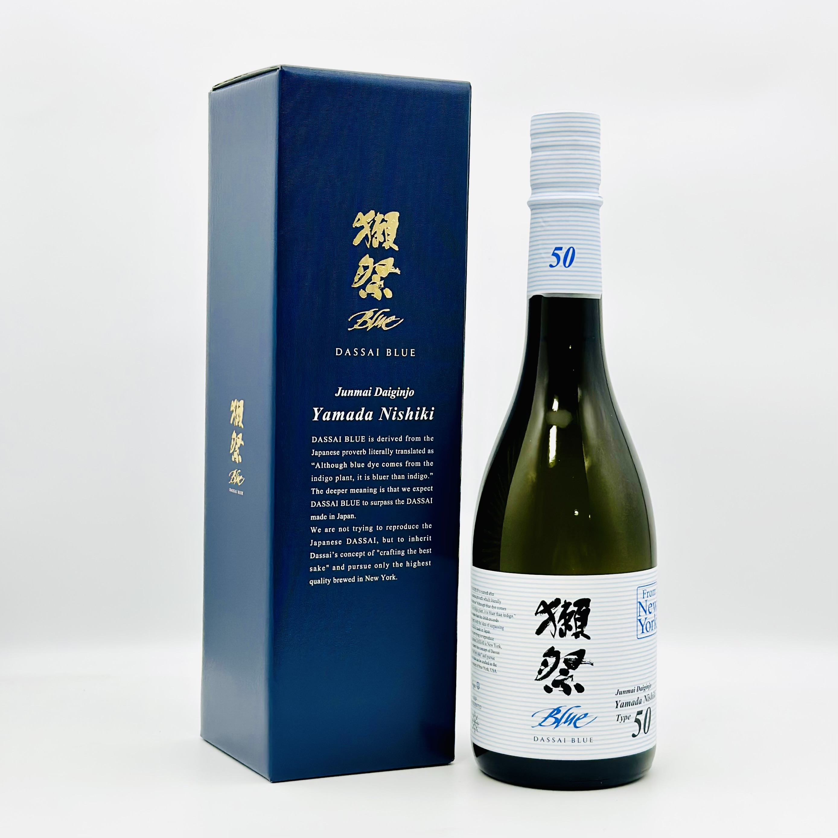 新登場！ニューヨークからやって来た！山口県内限定取扱い！獺祭BLUE50