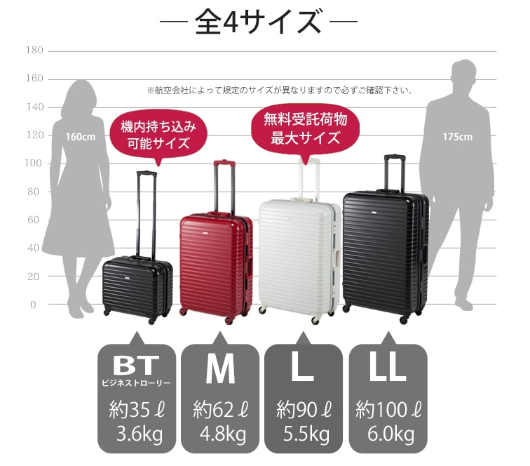 BALENO EXE バレノエグゼ ビジネストローリーケース スーツケース