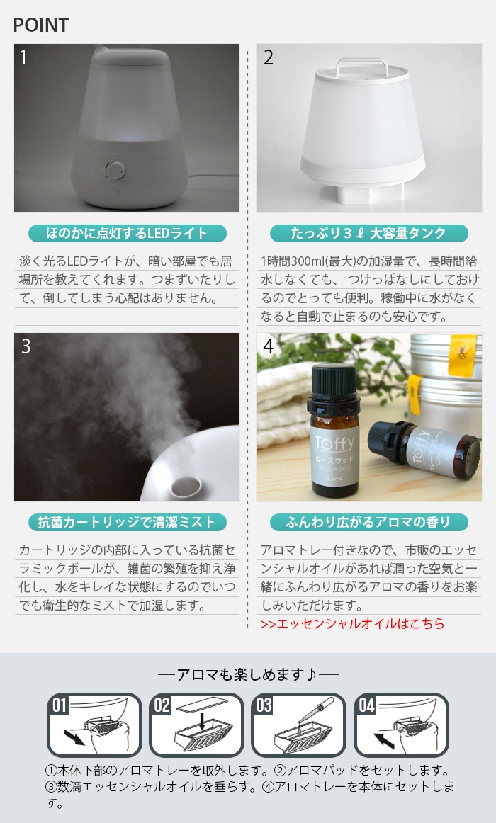 0 超音波式加湿器 X010/C011用 抗菌カートリッジ | 新着 | plywood