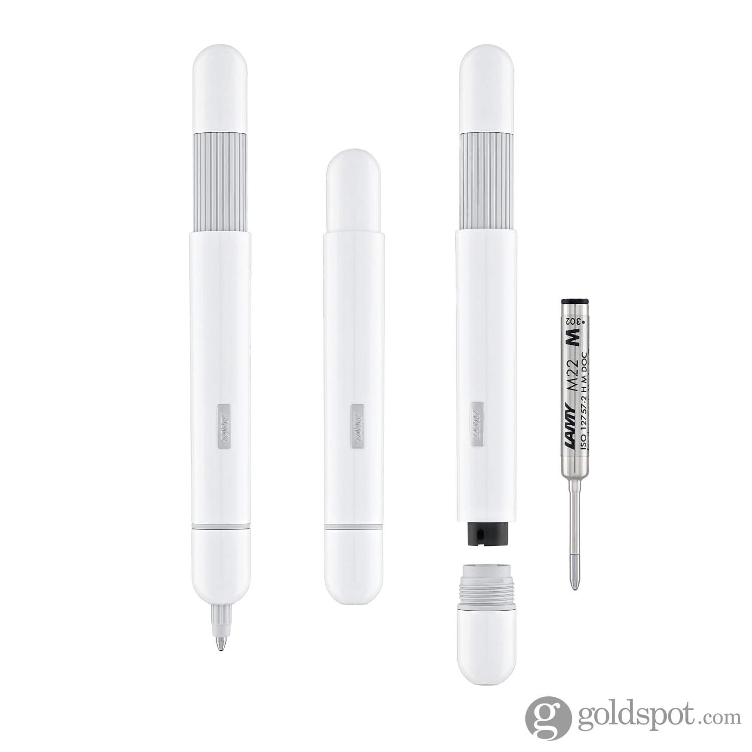 Lamy Pico Ballpoint Pen in White - Goldspot Pens