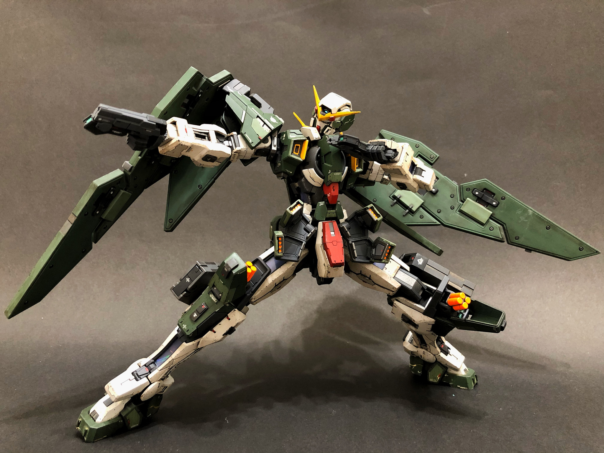 ガンプラ塗装済み完成品 mg ガンダムデュナメス リペアIII ガンプラ