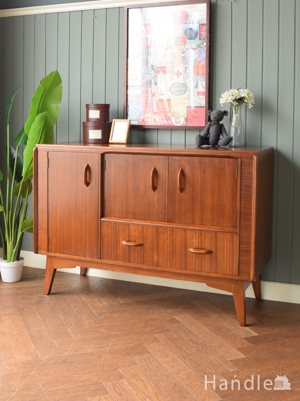 G-planのおしゃれなビンテージボード、 Brandon（ブランドン）のサイド