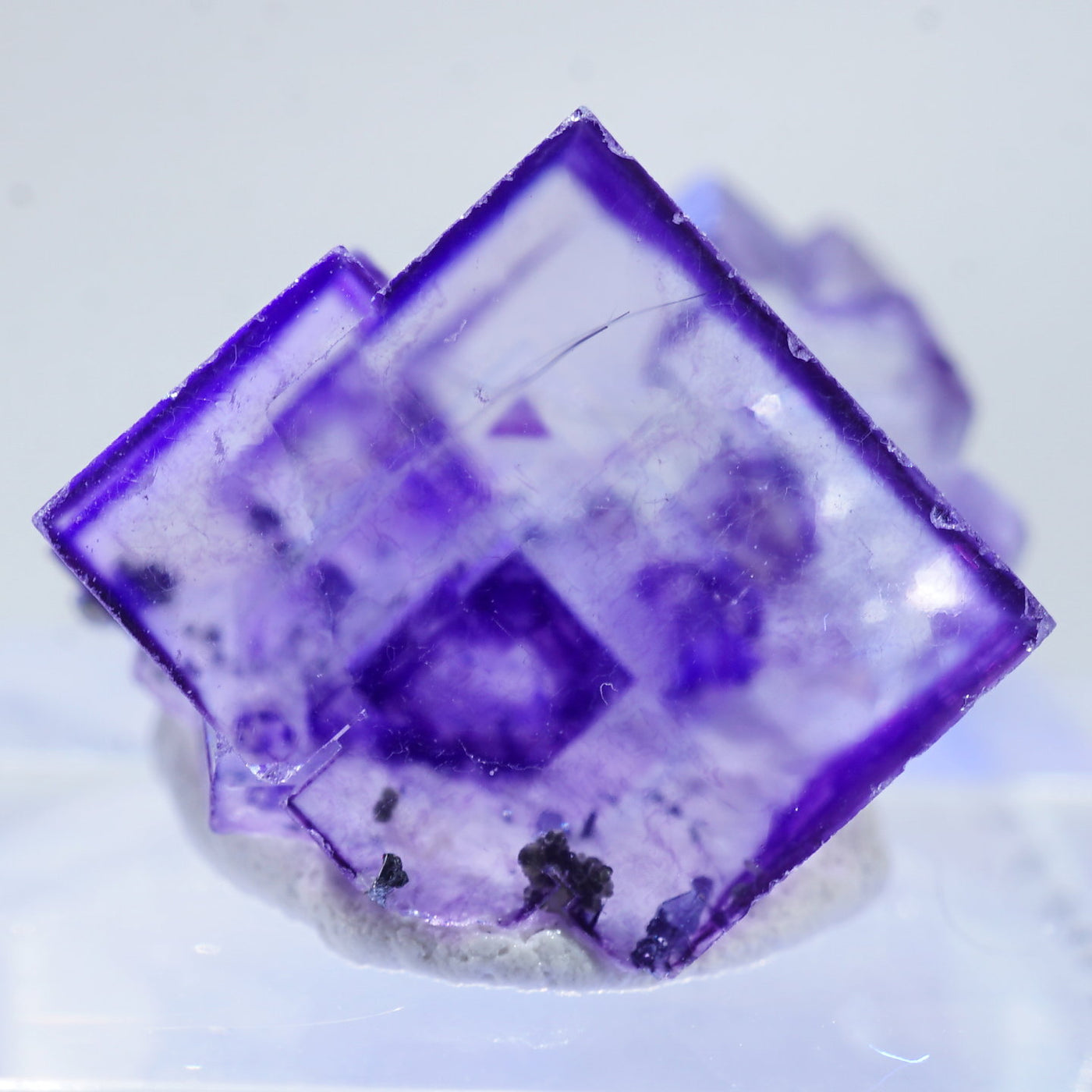 477 中国ヤオガンシャン産ポーセリンフローライト