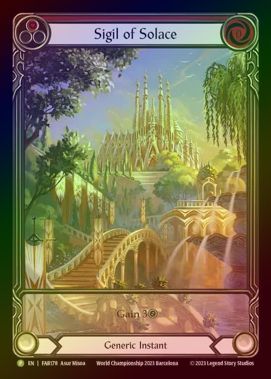 Sigil of Solace 癒しの印 EA2枚セットpromo Sigil of Solace 癒しの印