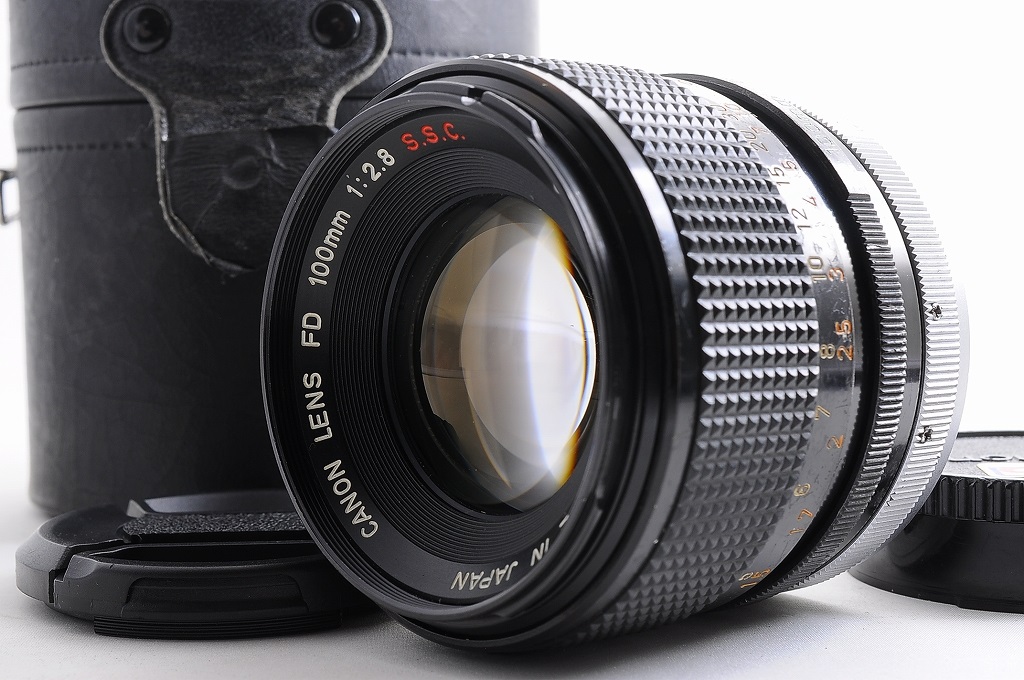 Canon FD 100mm f2.8 S.S.C. [EXC+5] Rare 