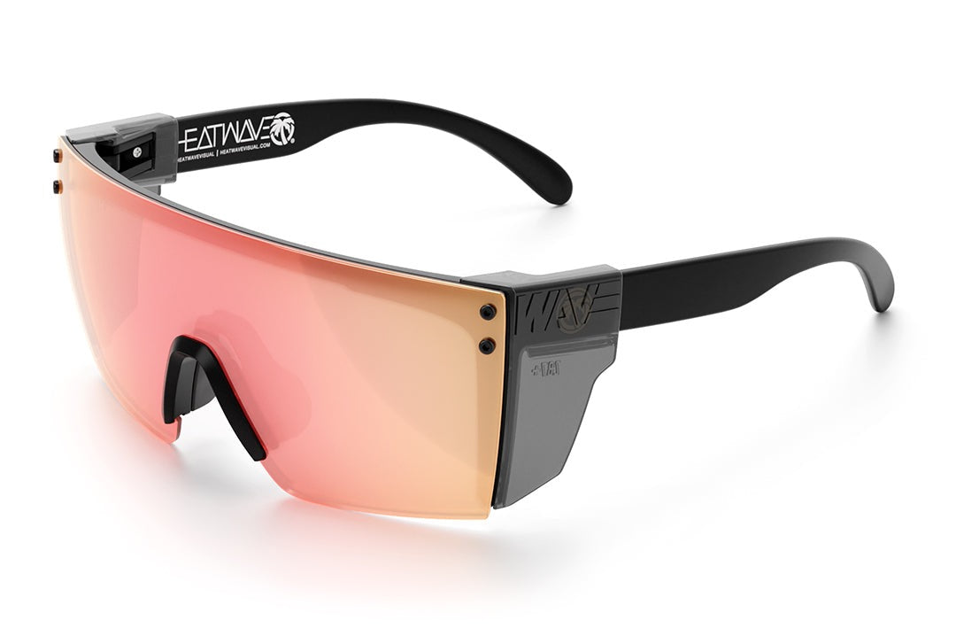 Lazer Face z87 Rose Gold Sunglasses | Heat Wave Visual