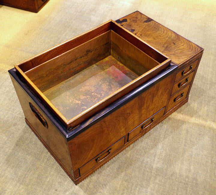 ケヤキ 欅 火鉢 ファッション ケヤキ 欅 火鉢 天然無垢板使用 角火鉢