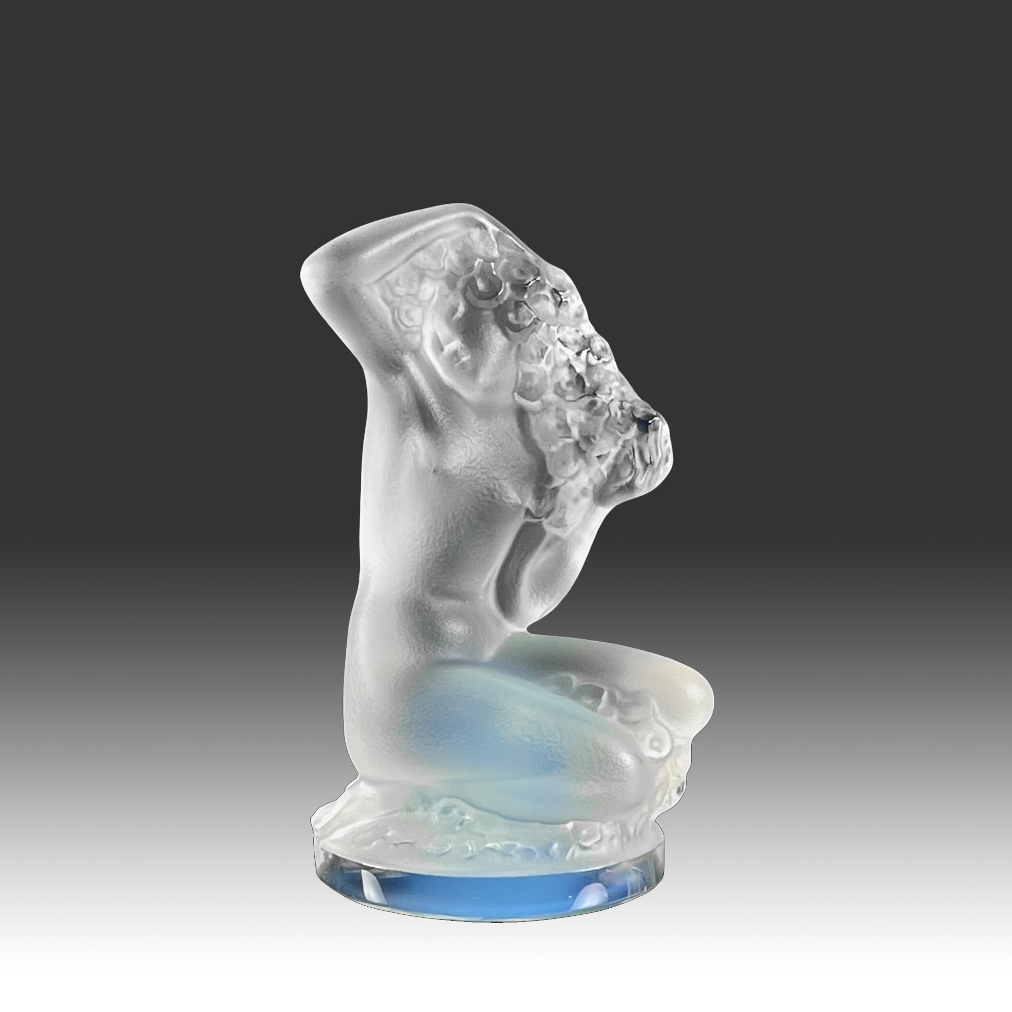 LALIQUE ラリック オブジェFLORE フロール 裸婦 クリスタル Lalique