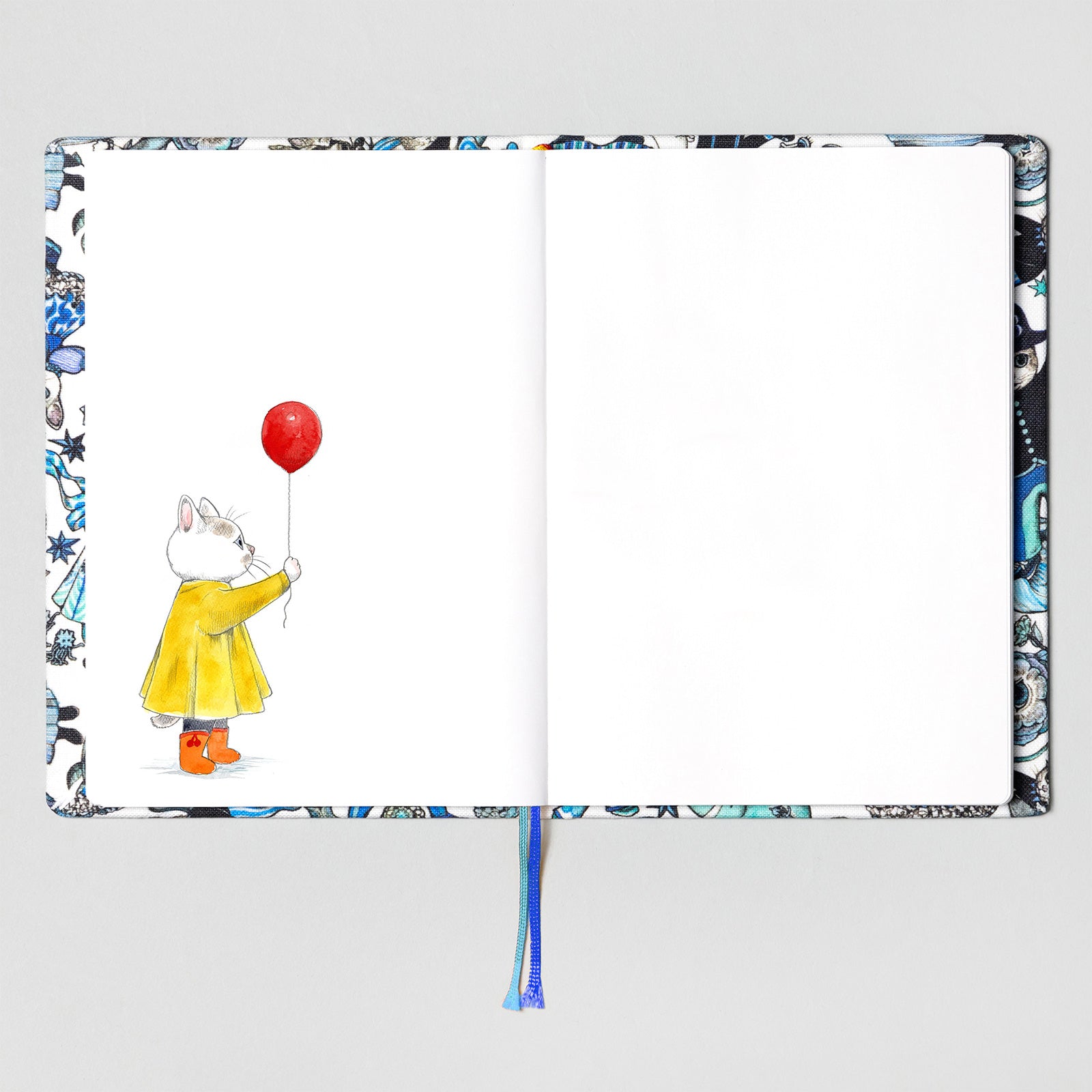 ボリス雑貨店てぬぐい おしゃれさん ヒグチユウコ てぬぐい まえに